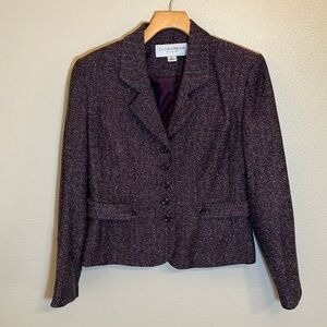 Sag Harbor Petite Suit Blazer Jacket